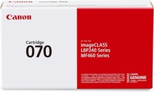 Canon Genuine 070 Black Toner Cartridge for MF465dw, MF462dw, LBP247dw, LBP246dw