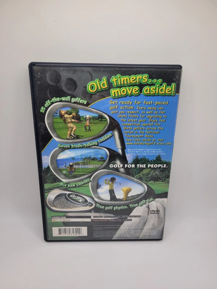 Hot Shot Golf 3 - Sony PlayStation 2 - CIB Completo con Manual - ¡Probado! Foto 2 de 3