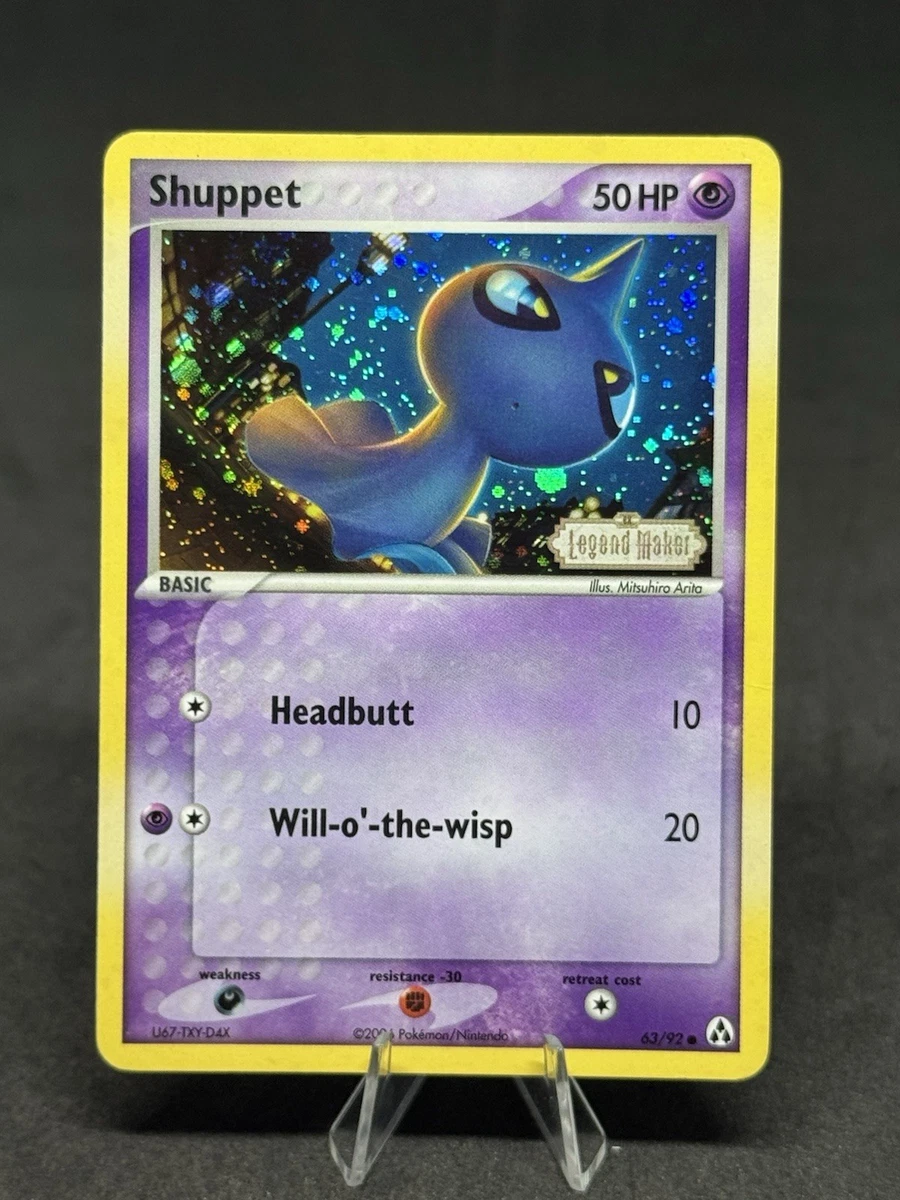shuppet pokemon card value Psychic Night Attack Put 1 damage counter on 1 of your opponents Pokémon Shuppet Price & Card Details