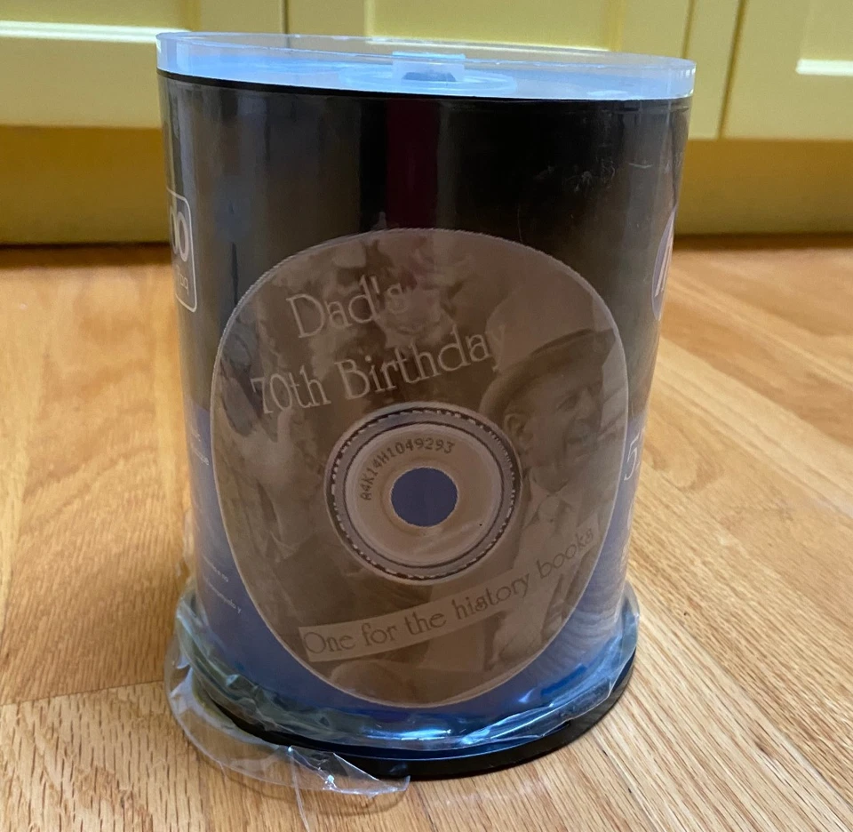 Discos CD-R HP Lightscribe 100 PK 52X 700 MB 80 min música NUEVO sin sellar + 18 más Foto 3 de 4