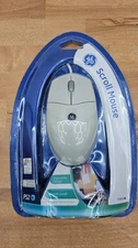 GE Smooth Scroll Ergonomic Design Mouse 97859 - PS2 Port Compatible - New in Box
