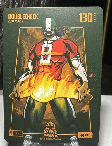 2024 Bo Jackson Battle Arena Aaron Rodgers DoubleCheck First Edition Fire #28