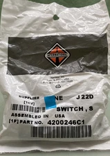 New Genuine International 4200246C1 Electrical Switch - Sensor, Pressure Switch