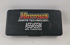 Harrows Assassin Darts Set Tungsten With Plastic Case