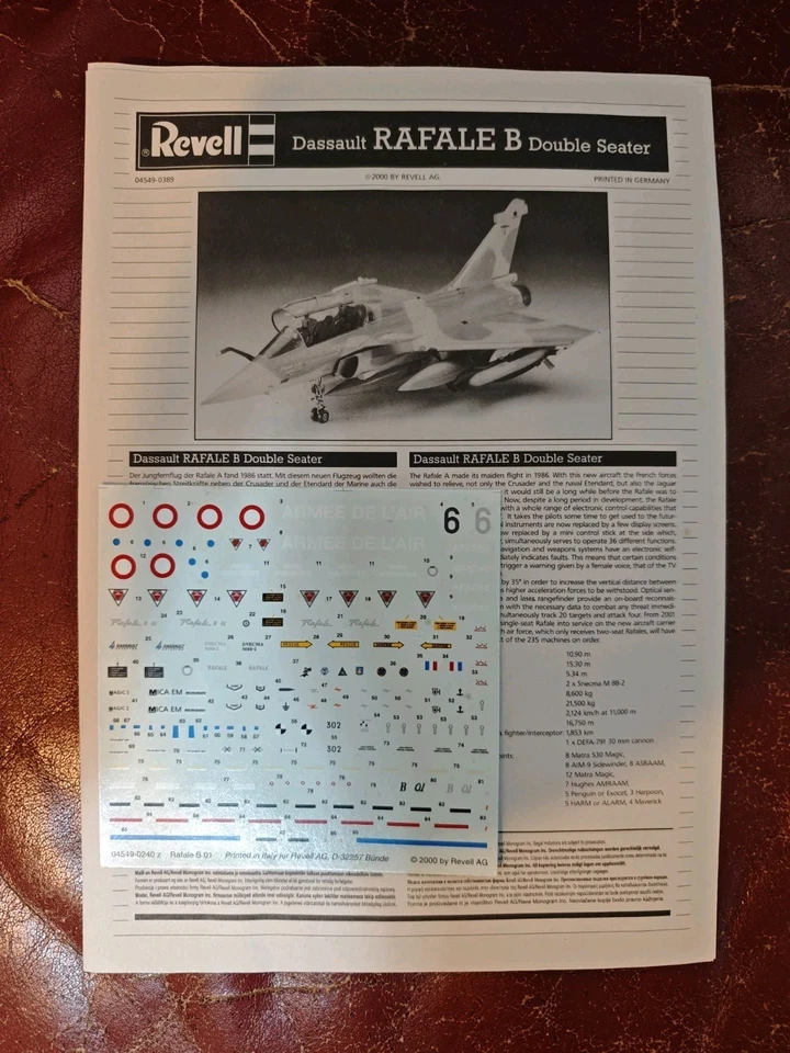 RAFALE B : REVELL 1/48 - Photo 3/3
