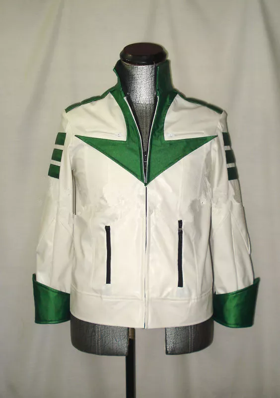 Space Battleship Yamato Teaser Cosplay Jacket GreenStripe Custom Made