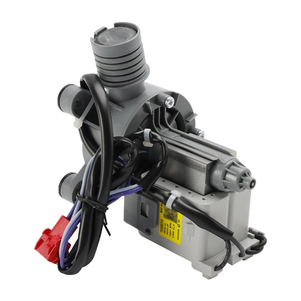 WH11X34742 AP7192541 Washer Drain Pump Assembly for GE Washing Machine B9 - Image 4 of 4
