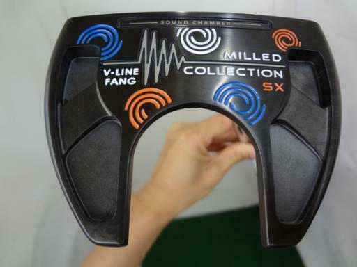 ODYSSEY MILLED COLLECTION SX V-LINE FANG 34INCH PUTTER | eBay