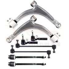 8Pcs For 2004-2012 Chevrolet Malibu Steering Control Arm Ball Joint Sway Bar Kit