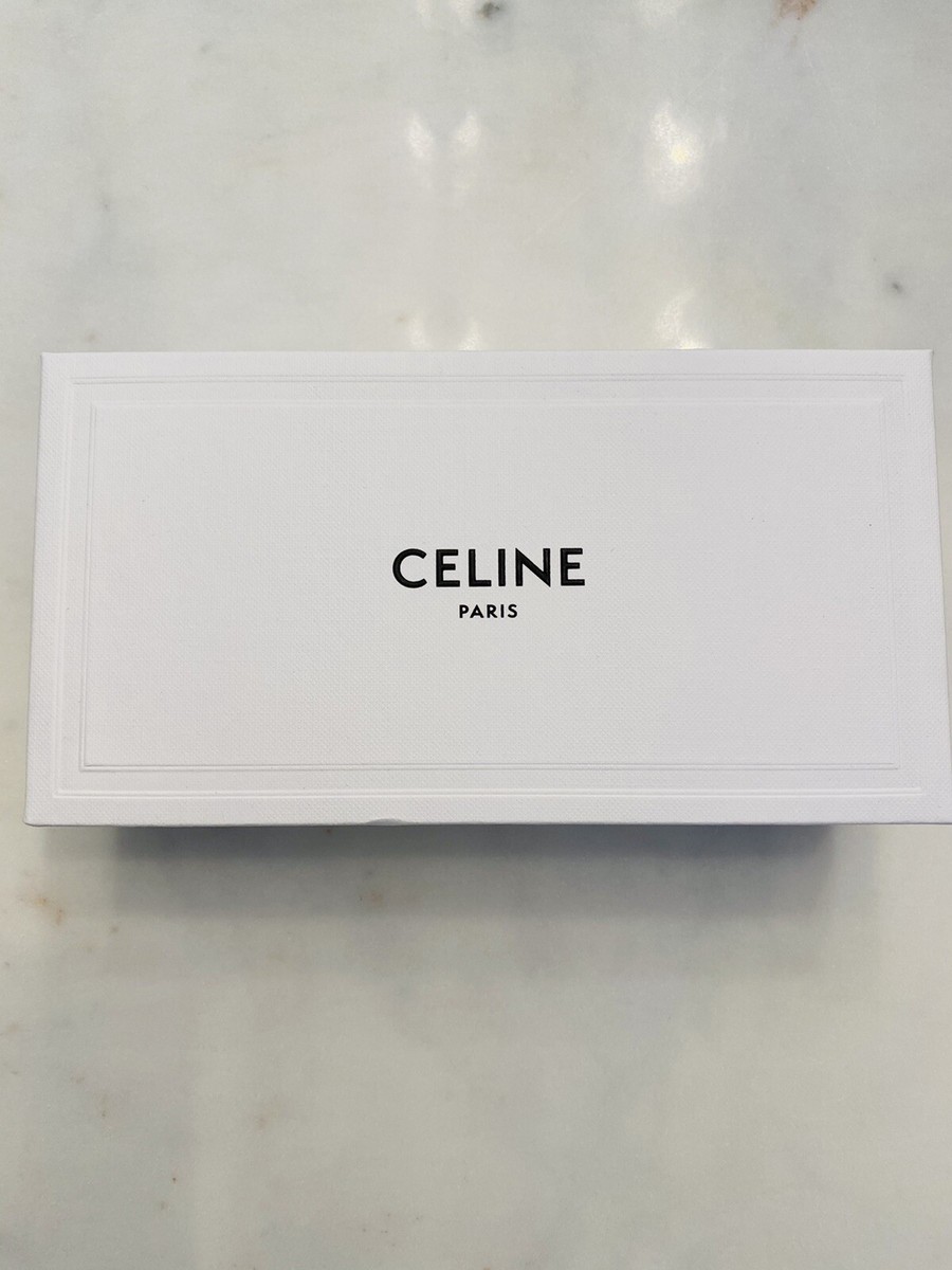 Authentic White and Black Celine Gift Box 4”x7.5”x2.25” | eBay