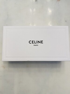 Celine White Logo Gift Box Authentic Celine Gift / Storage Box - multiple sizes  main image 4