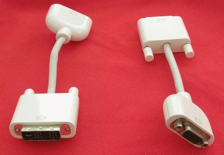 Apple GENUINE‼display adapter DVI to VGA For Apple Mac with DVI ports 603-3342 ✅ - Image 3 of 3