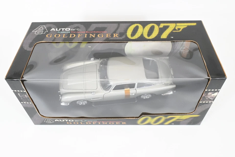 AUTOart Millennium 1/18 Aston Martin DB5 Goldfinger James Bond Diecast Model Car - Image 2 of 4