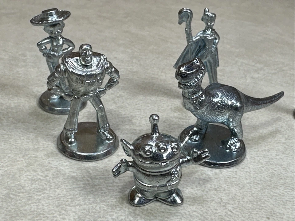 2018 Monopoly Toy Story Game Replacement Pieces Set Token Pawn Mover Lot Disney - Image 3 of 4