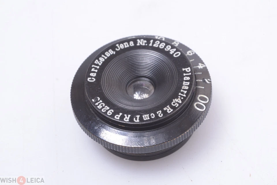 ✅ ZEISS MACRO, MICRO 2CM 4.5 PLANAR SERIE IA, NR. 1 MICROSCOPE LENS 20MM THREAD - Image 3 of 4
