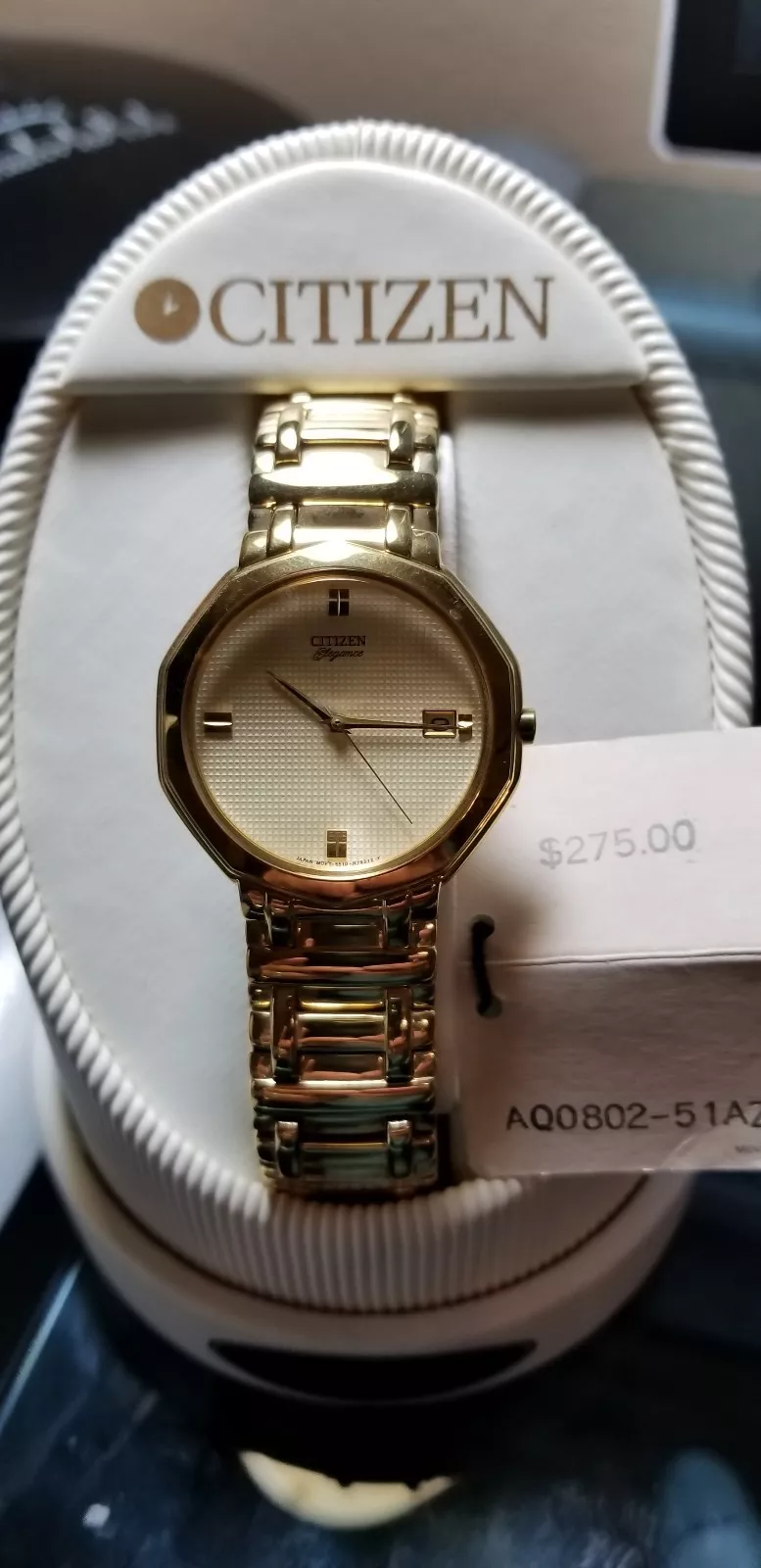 CITIZEN Men Elegance Signature WATCH AQ0802 51A New Nepal Ubuy