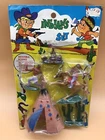 Vintage Plastic Indians Set Close Blister 1970’s Hong Kong