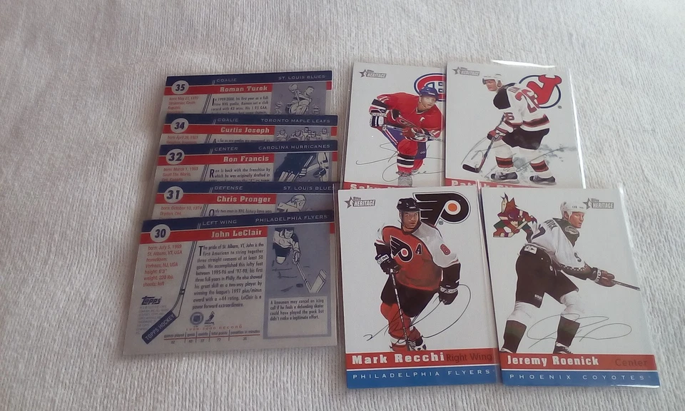 2000-01 Topps Heritage 1-73 part set Hockey Pick cards that you want/need. - Image 4 of 4
