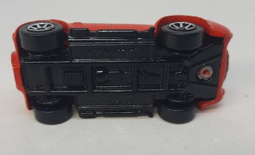 🔥 VINTAGE Shelby Cobra Red Yellow Stripes Hot Wheels Rare WAGON WHEELS F/SHIP - Picture 8 of 8