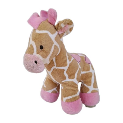 Carters Jungle Jill Giraffe Plush 10 Inch Stuffed Animal Toy Embroidered Eyes - Picture 2 of 11