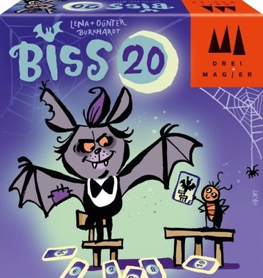 Schmidt - 40890 - Drei Magier : BISS 20, Kartenspiel - 2-8 Spieler 7+ Jahre