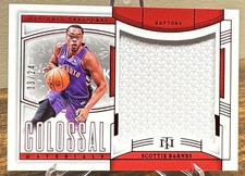 Scottie Barnes COLOSSAL /24 2024 Panini National Treasures Colossal Materials