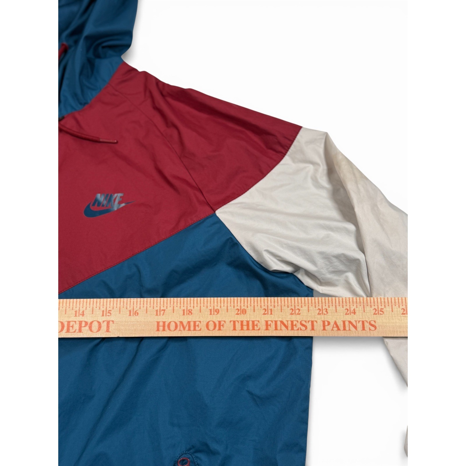 Nike Windrunner Jacket Men Medium Colorblock Hood… - image 8