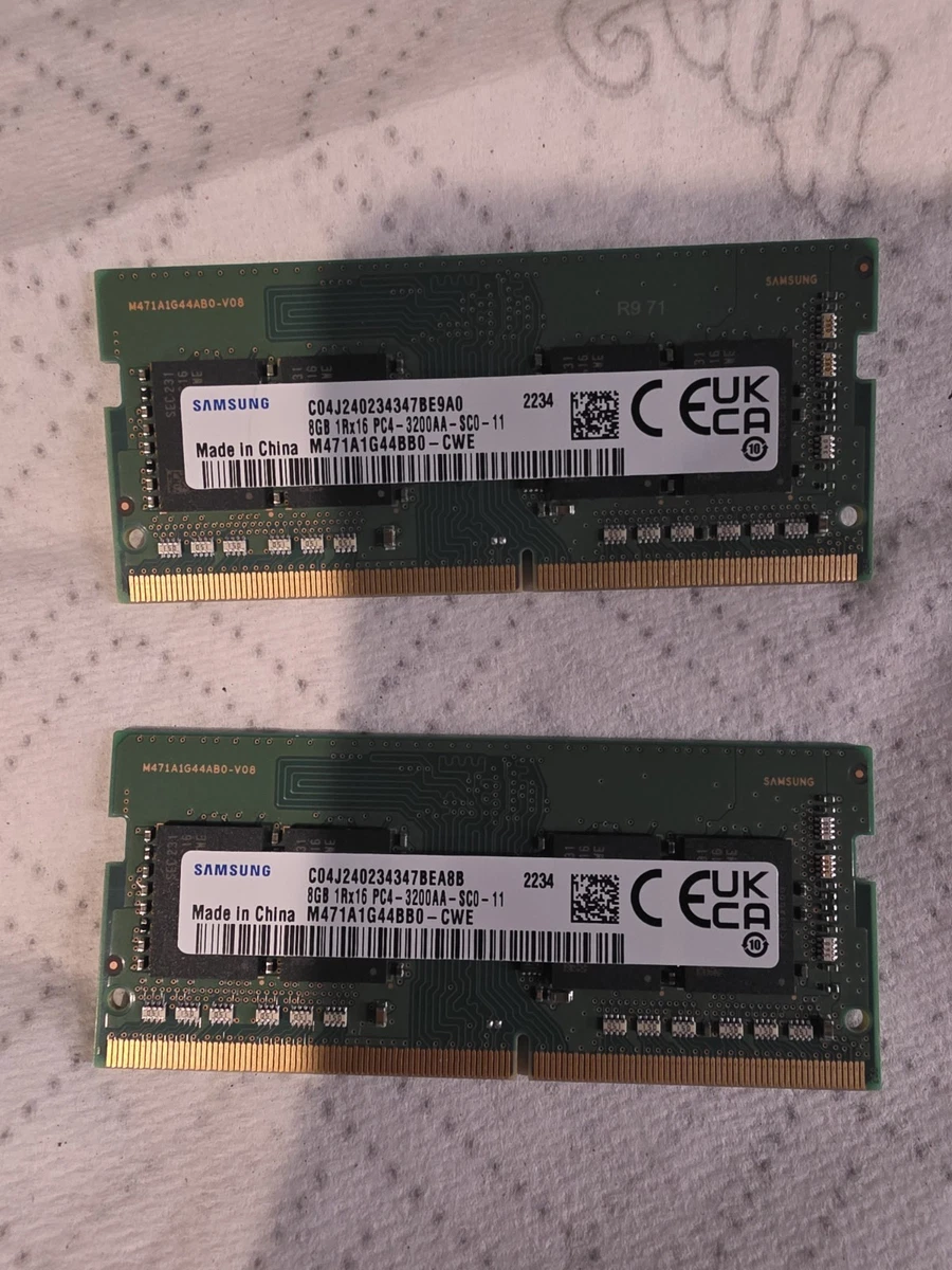 Las mejores ofertas en Samsung DDR4 SDRAM de 8 GB de capacidad