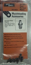 UNCLE MIKES BLACK POWDER RUGER STAINLESS STEEL NIPPLES 2866-0 Pack of 6