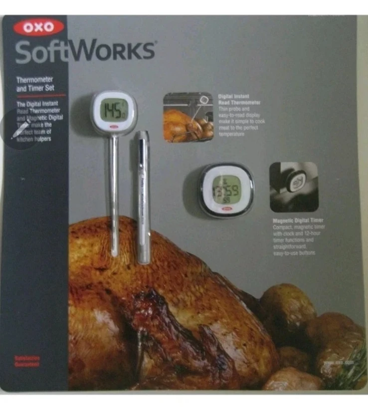 Oxo Softworks Thermometer and Timer Set