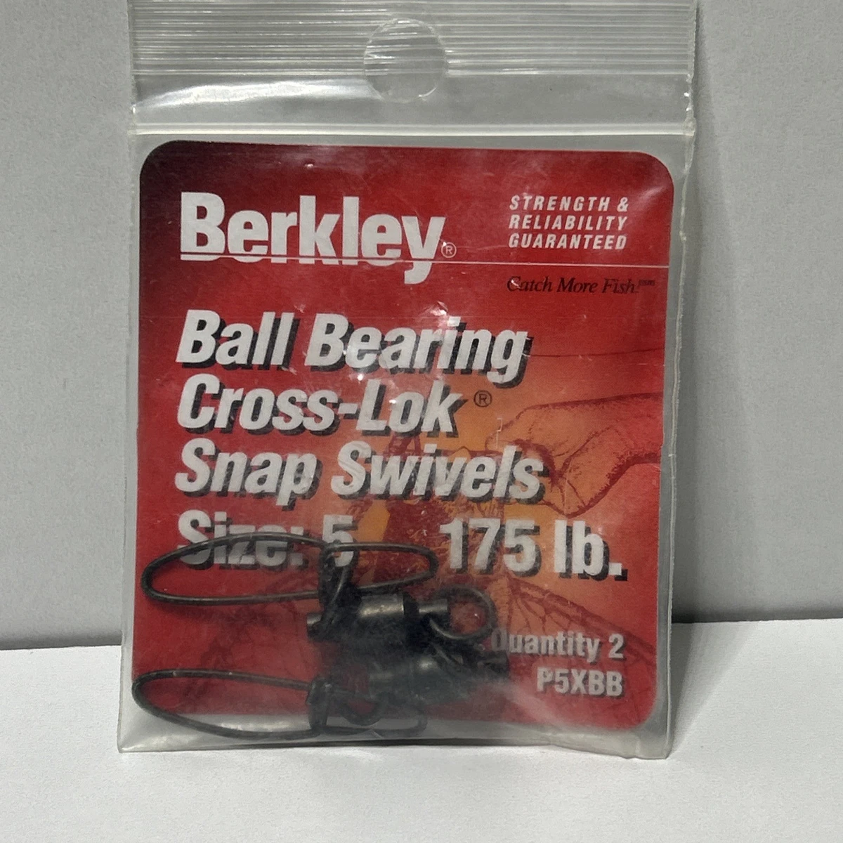 5 Paquets D'émerillons Snaps Berkley Cross-Lok - Taille 2 Pour Pêche