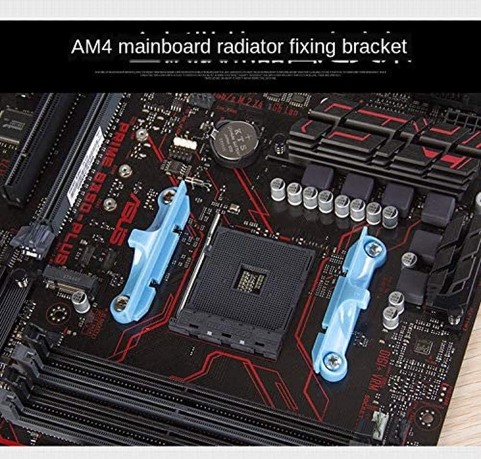 NMD&LR CPU Backplate, Plastic Backplane for Radiator Fan Bottom Shelf ...