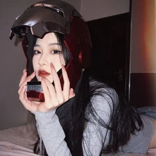 Autoking Iron Man MK5 Helmet 1/1 Scale Voice Control Wearable Halloween Props US