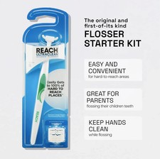 REACH Ultraclean Access Flosser Starter Kit 8 Heads Oral Care Kit