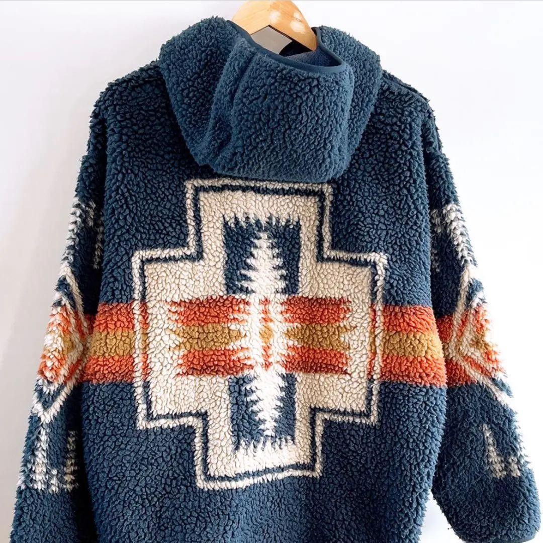 Pendleton Niko & Native Pattern Fleece Jacket L N… - image 1
