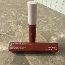 Rare Beauty Lip Souffle Matte Cream Lipstick ~ HEROIC ~ Full Size 0.13 oz ~ NIB