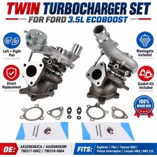 For New Left 10-19 3.5l Right Twin Turbo Ford Explorer Taurus Lincoln Mks Mkt