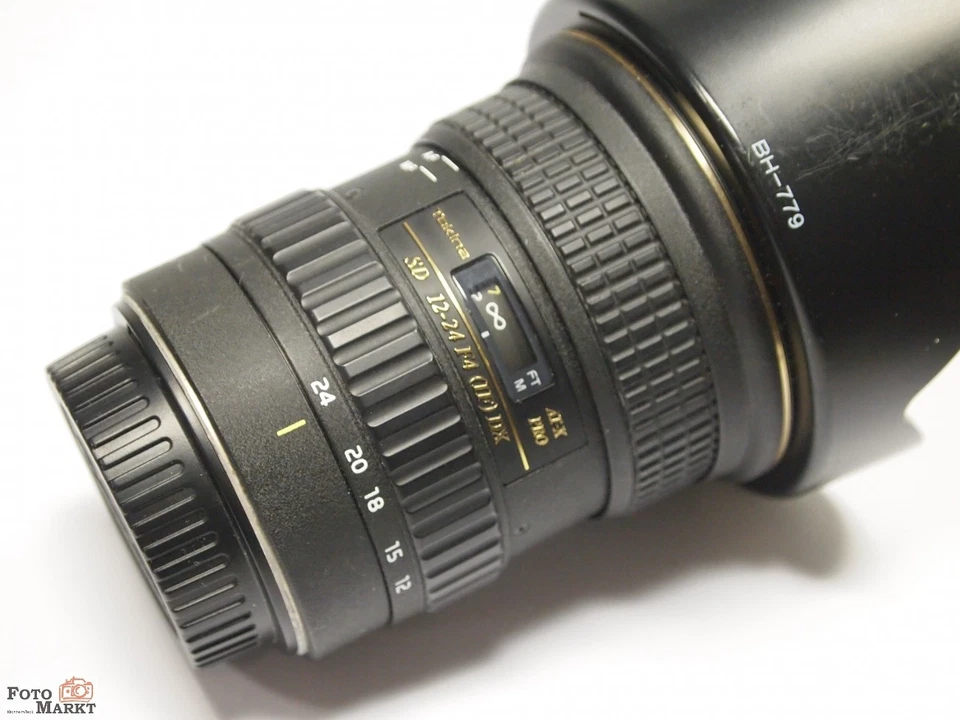 Objetivo Tokina AT-X 4,0/12-24 Mm Pro DX Para Canon Digital Gran Angular Zoom - Imagen 2 de 4