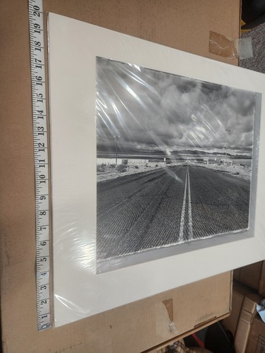 FOTOGRAFÍA FIRMADA TITULADA 16 X 20 ENE FAUL FOTOGRAFÍA EN BLANCO Y NEGRO CARRETERA 11/50 - Imagen 3 de 11