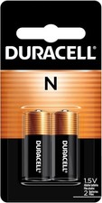 Duracell N 1.5V Alkaline Battery, 4 Count Pack, N 1.5 Volt Alkaline Battery,...