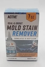 New Sealed Active Seal and Grout Mold Stain Remover 7oz