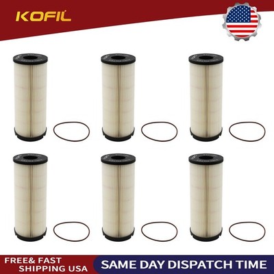 6* K37-1022 Fuel Filter Repalce WF10518, FX56237, FS20208, PF46237, 96871,L5115F