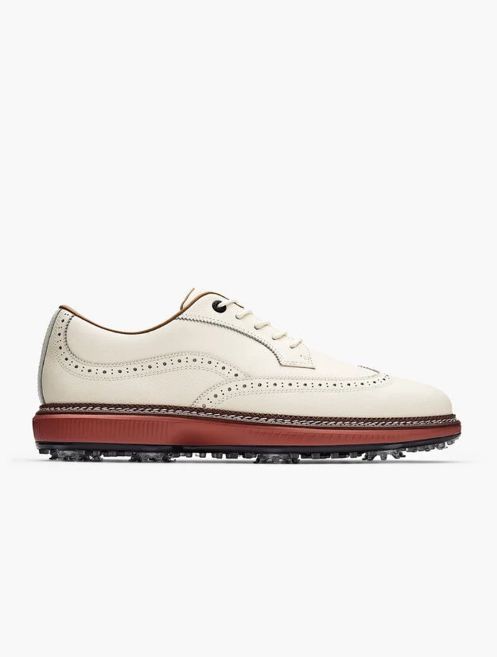 Zapatos de golf Sun Day Red Pioneer Magnolia blanco roto/ladrillo talla 14 nunca usados Foto 3 de 4