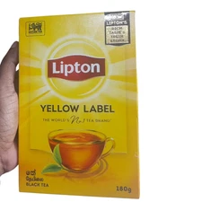 Lipton Yellow Label Black Tea-180g-Rich Taste & Fresh Aroma Premium Ceylon tea
