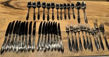 Lenox 18/10 Stainless Steel Flatware Assorted Lot 41 Pieces See Description