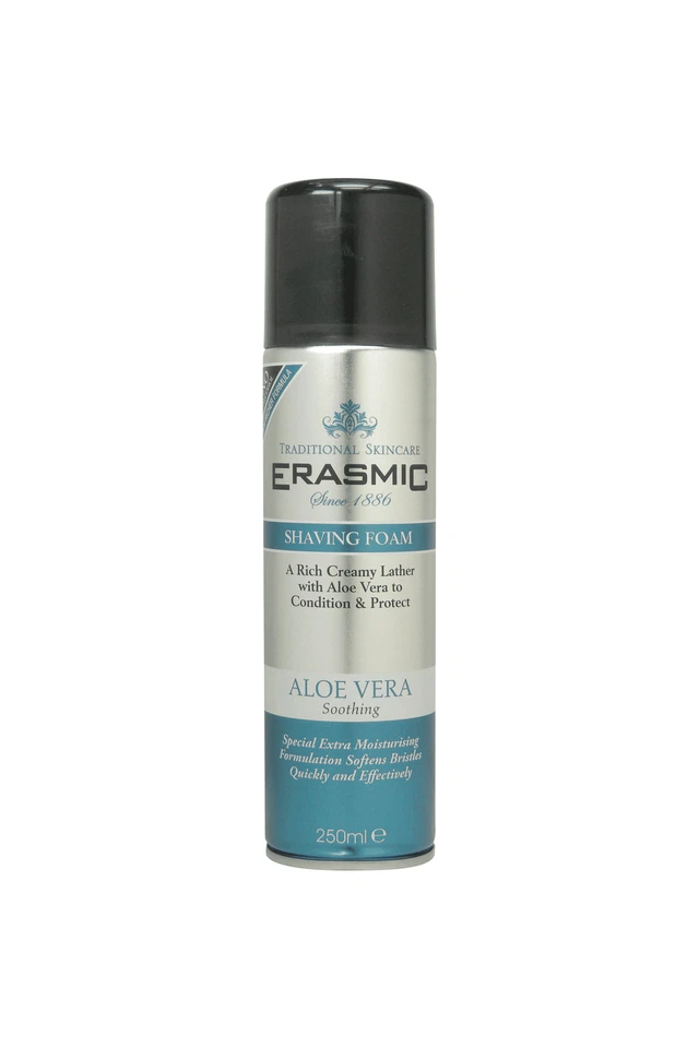 Erasmic Shaving Foam with Aloe Vera 250ml