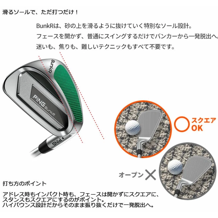 NEW LEFTY Ping BunkR Wedge Z-Z115 Flex Wedge Single Iron Left Handed - Image 4 of 4