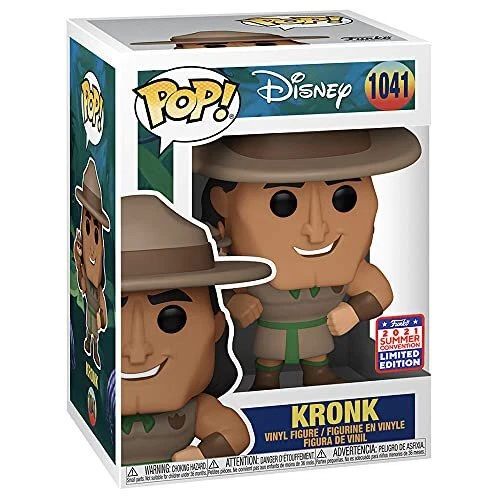 Funko Pop Movies Disney Kronk 1041 Summer Con Exclusive With