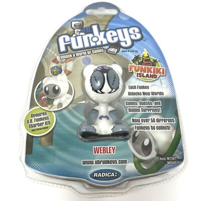 NEW UB Funkey Webley White/Purple Mattel PC Games - Over 50 to Collect! NIP