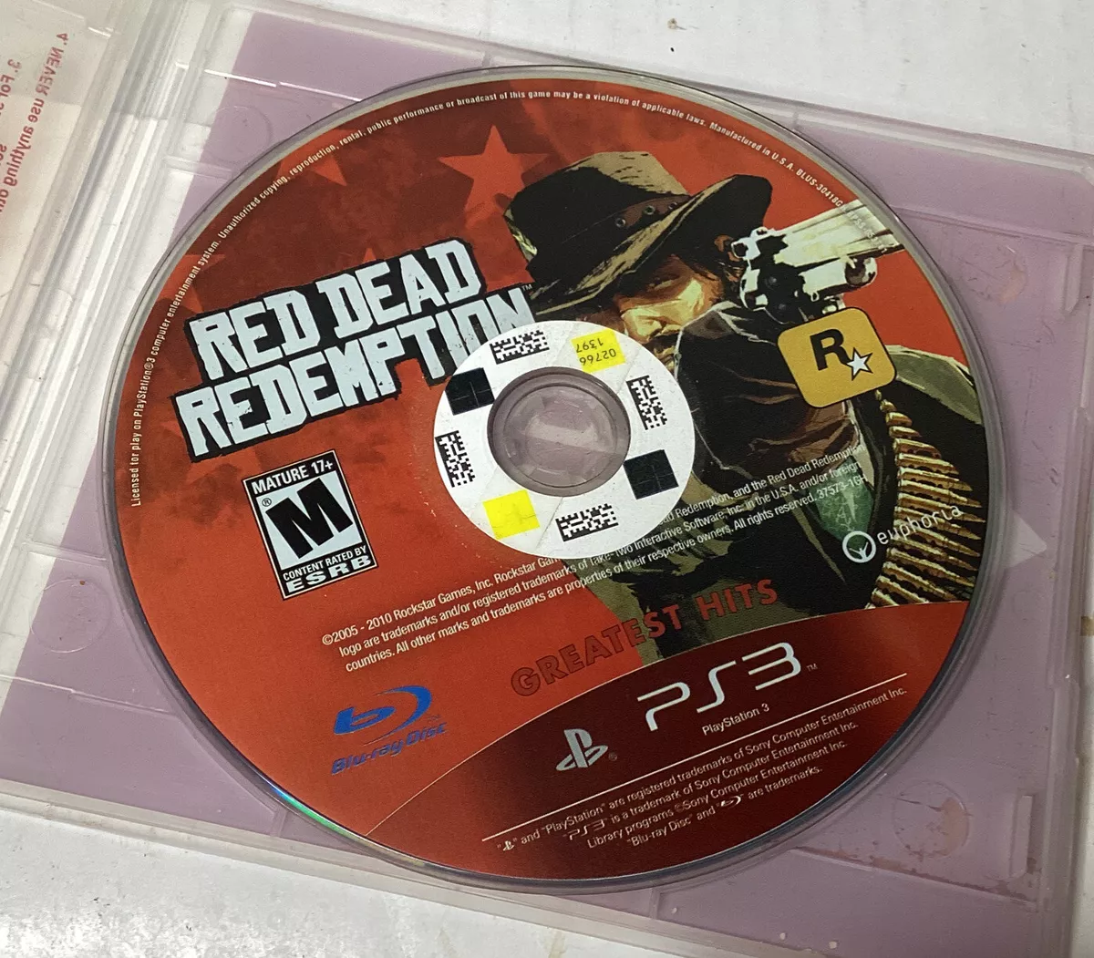 Red Dead Redemption Playstation 3 PS3 Disc Only